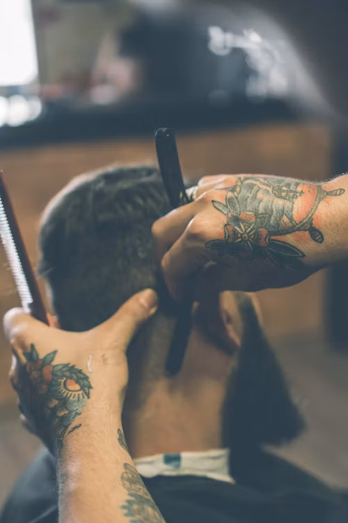 Chair at Ridgeline Barber Co.